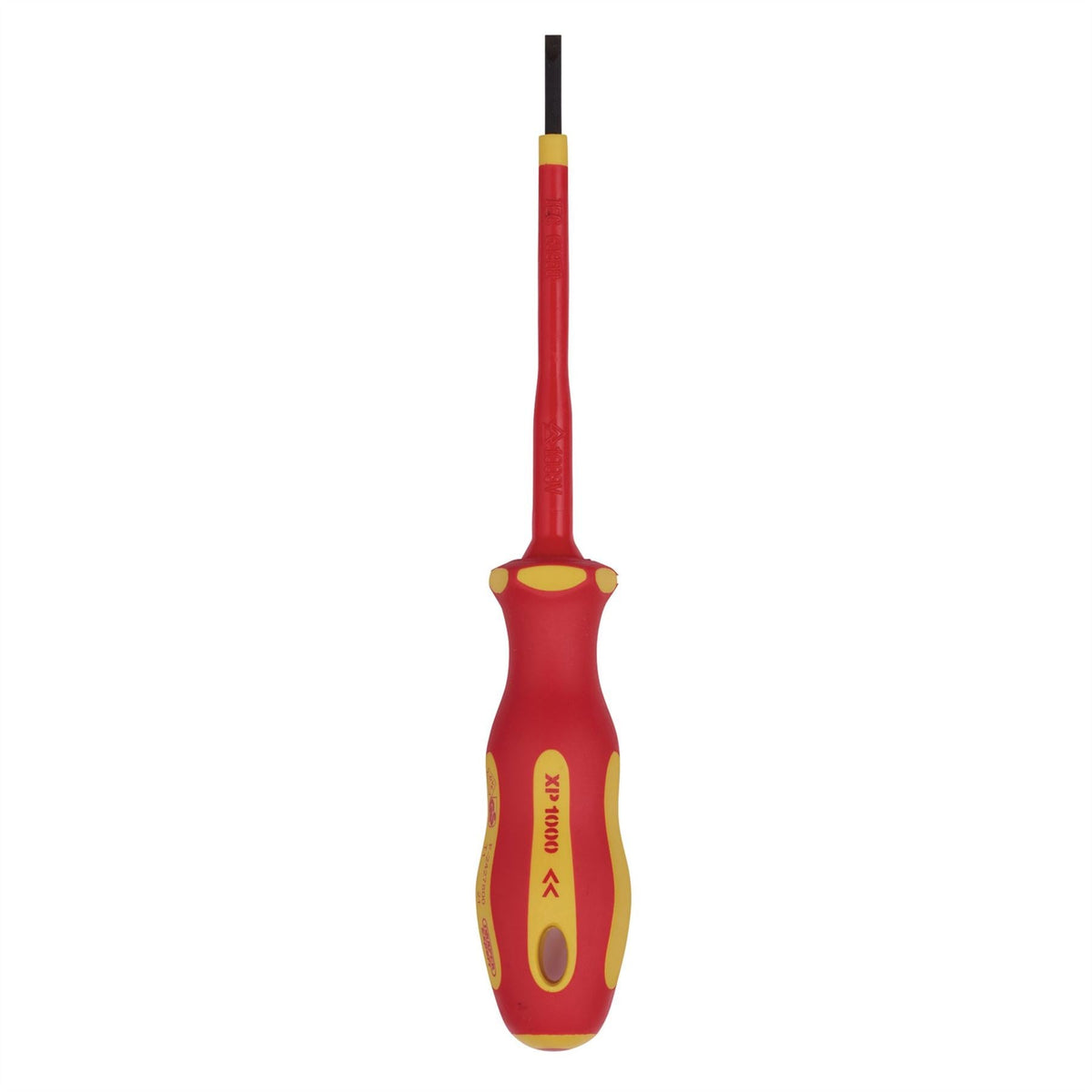Draper XP1000 VDE Plain Slot Screwdriver 2.5 x 75mm 64367  White Rose Tools