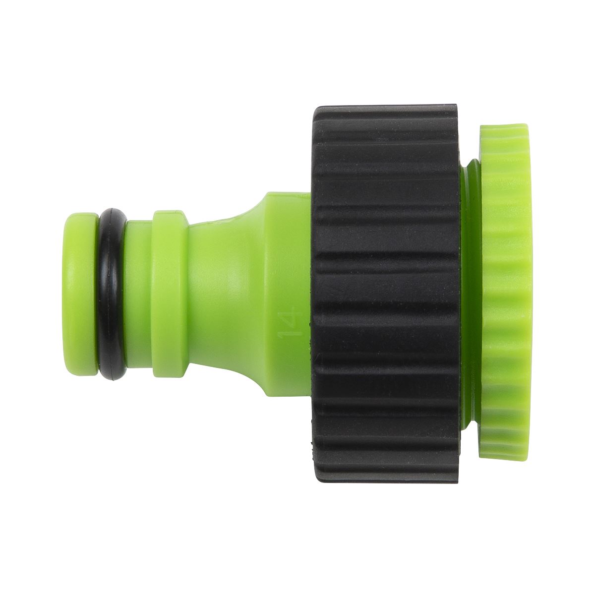 Sealey Soft Touch Tap Adaptor 1/2"-3/4  White Rose Tools