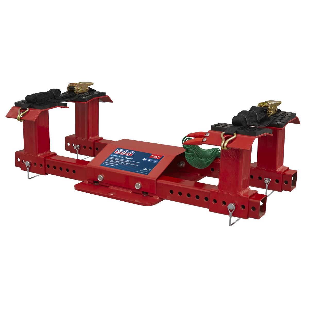 Sealey Fuel Tank Cradle & 500kg Transmission Jack Combo 