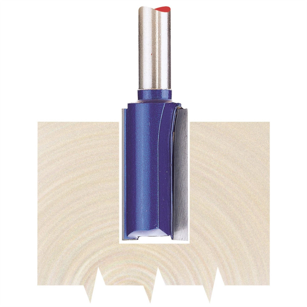 Draper TCT Router Bit 1/4" Straight 12.7 x 25mm 75334  White Rose Tools