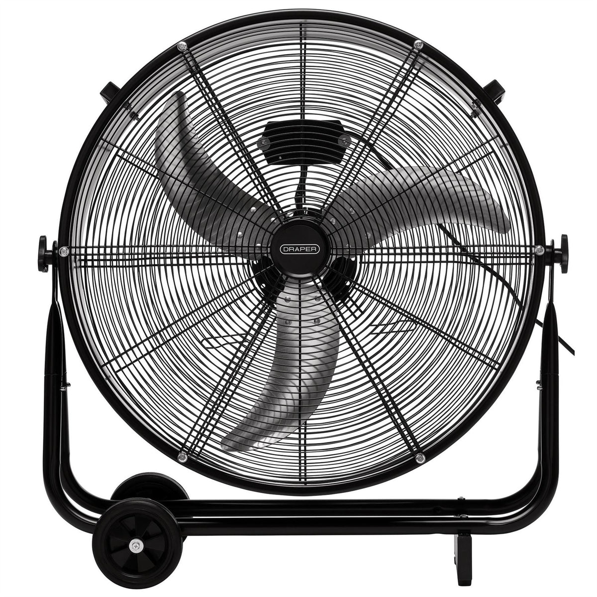 Draper 230V Industrial Drum Fan 24"/590mm 120W 31850  White Rose Tools