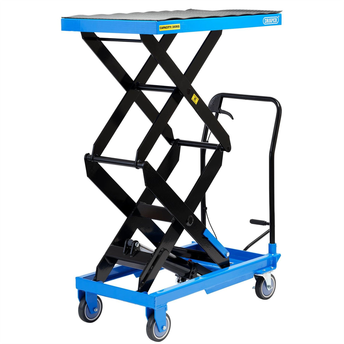 Draper Hydraulic High Lift Table 300kg 99816  White Rose Tools