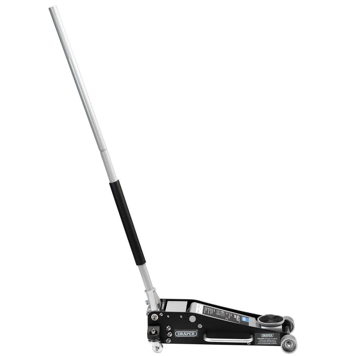Draper Aluminium and Steel Racing Trolley Jack 2.5 Tonne 13929  White Rose Tools