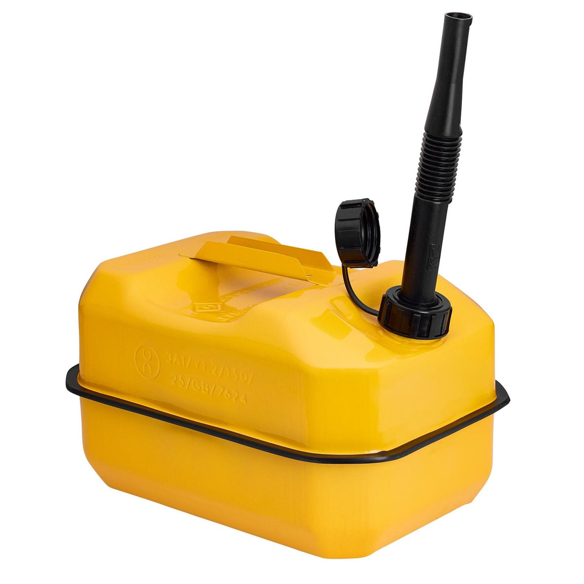 Draper Explosafe Flat Steel Fuel Can 10L Yellow 31794  White Rose Tools