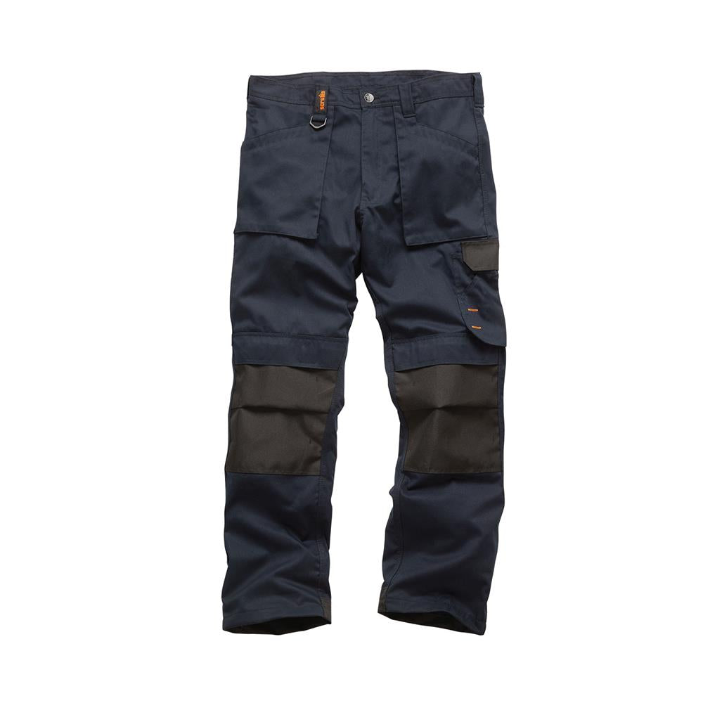 Scruffs Worker Trousers Navy - Choose Size