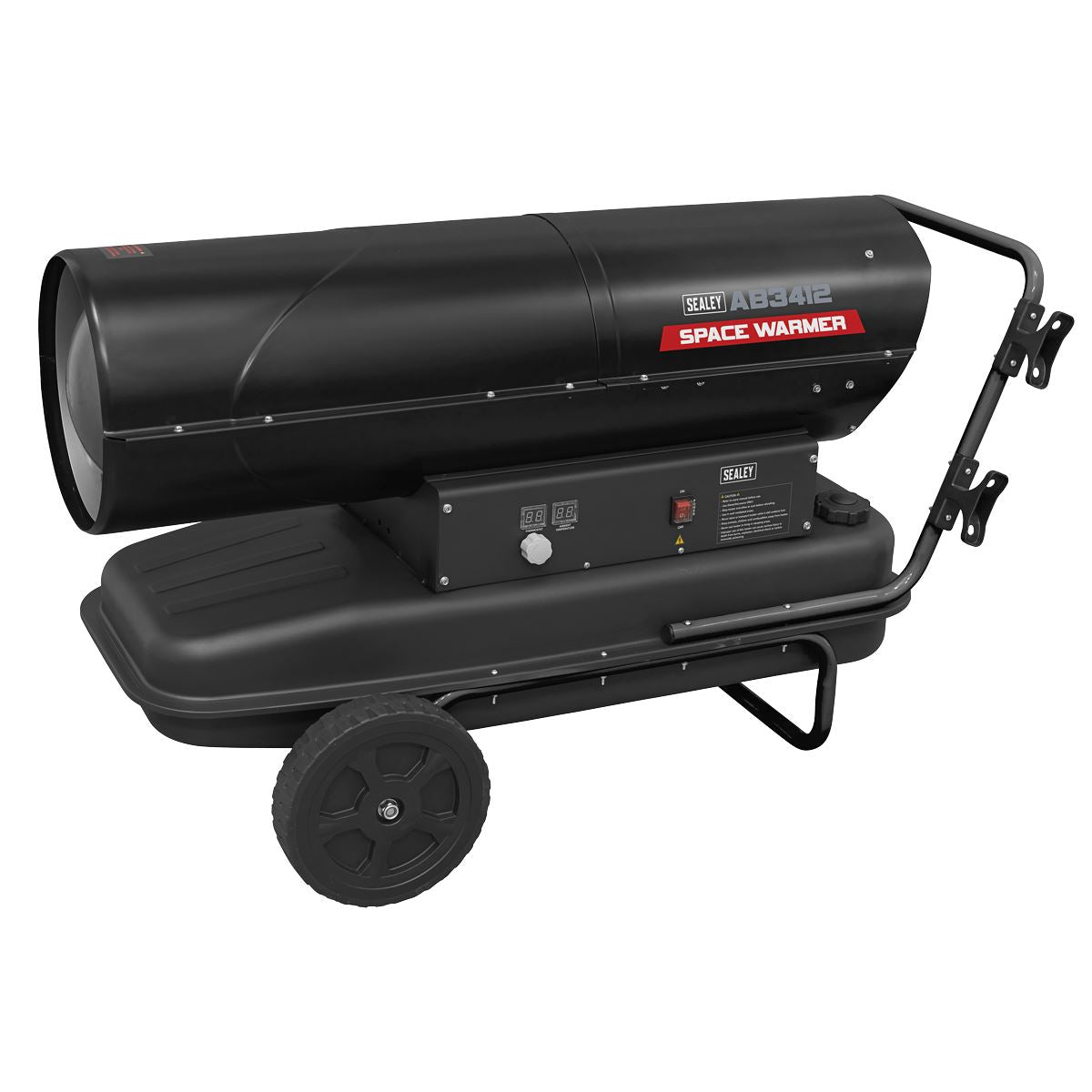 Sealey Space Warmer® Kerosene/Diesel Heater with Wheels 340,000Btu/hr