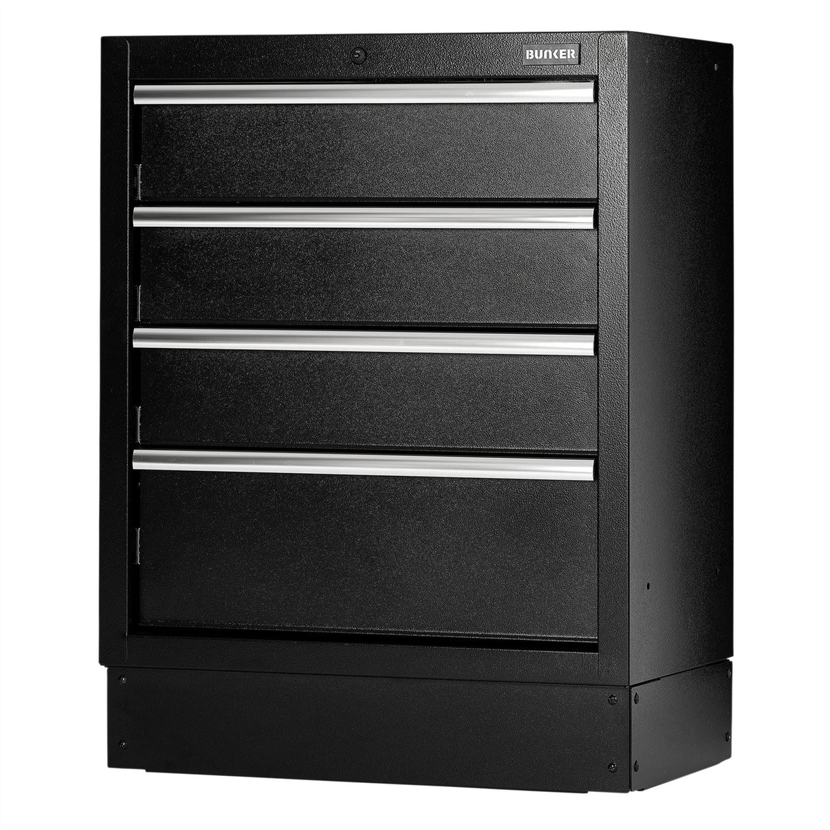 BUNKER Modular Floor Cabinet 4 Drawer 680mm 23746  White Rose Tools