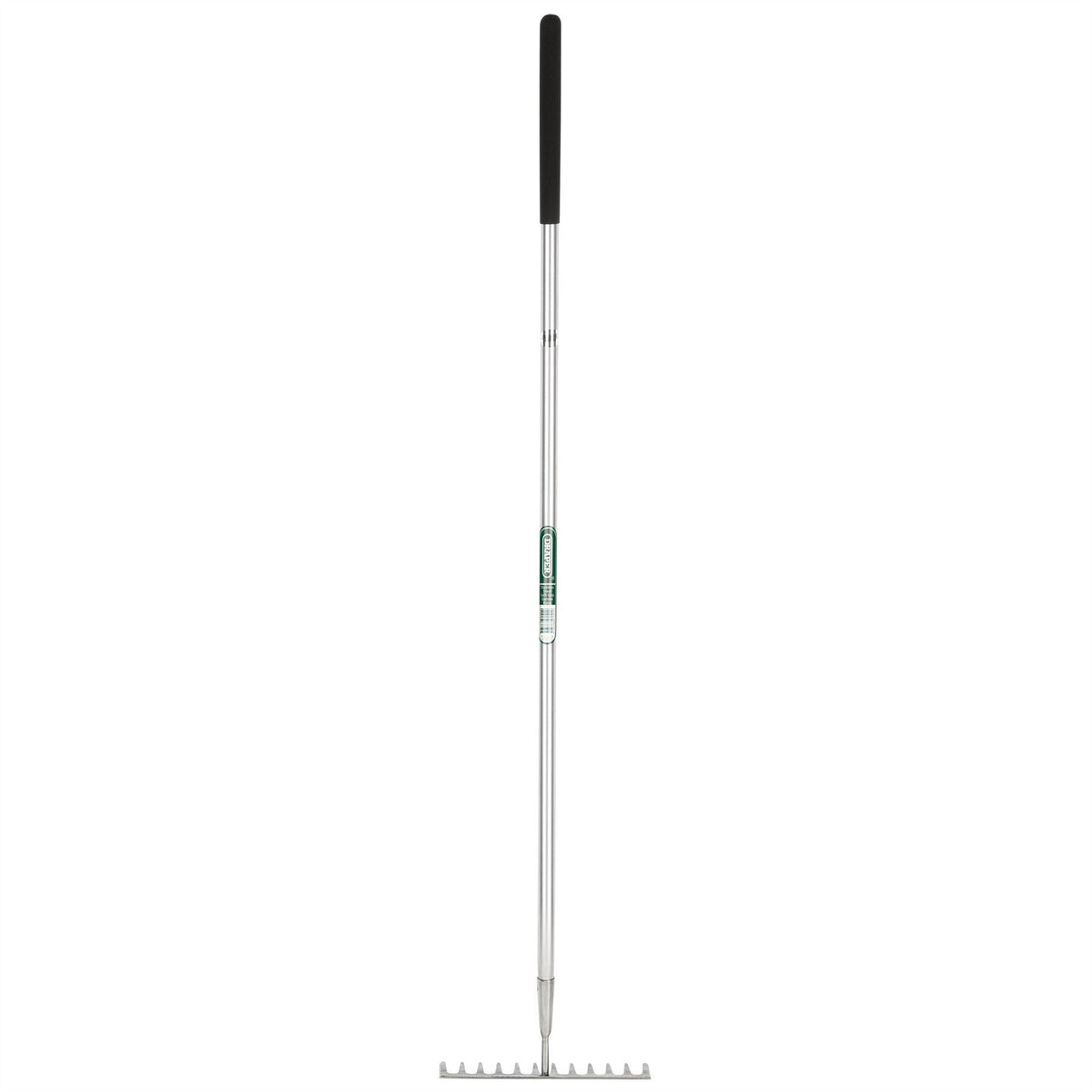 Draper Stainless Steel Soft Grip Garden Rake 83759  White Rose Tools