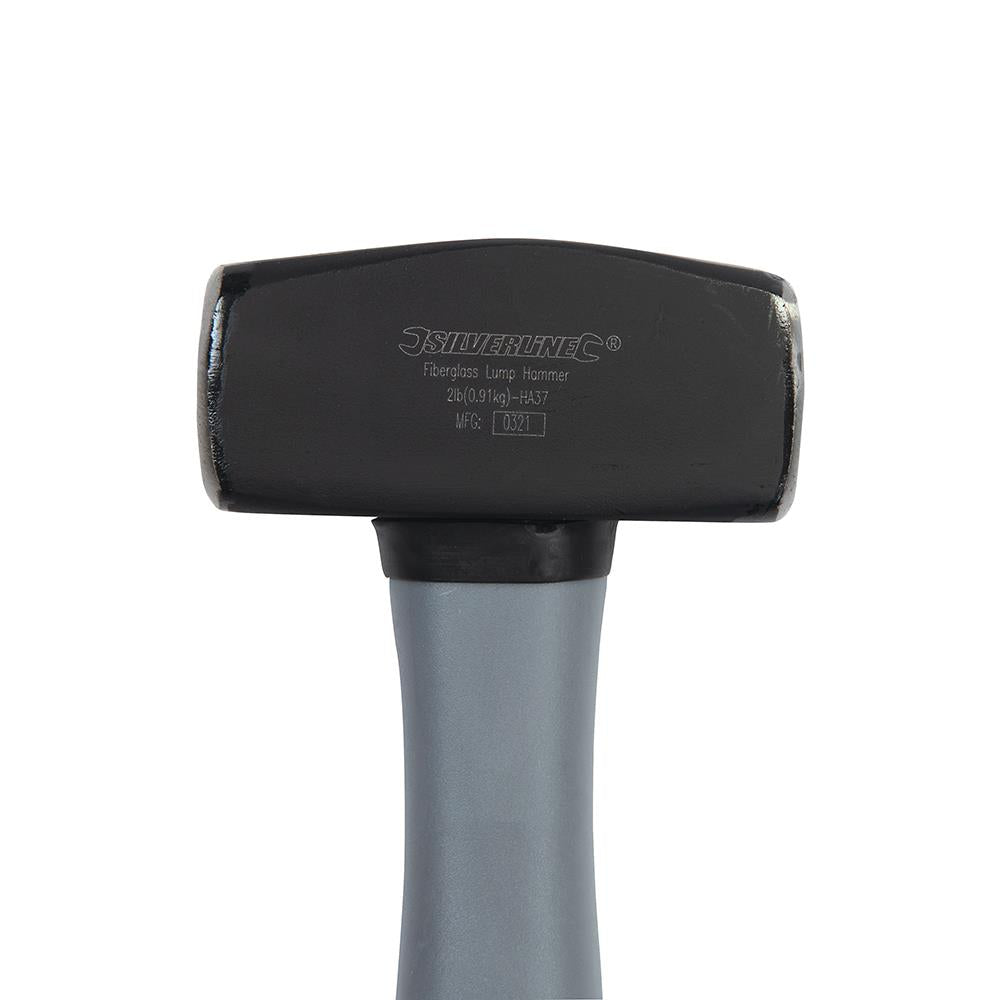 Silverline Lump Hammer Fibreglass 2lb (0.91kg) HA37