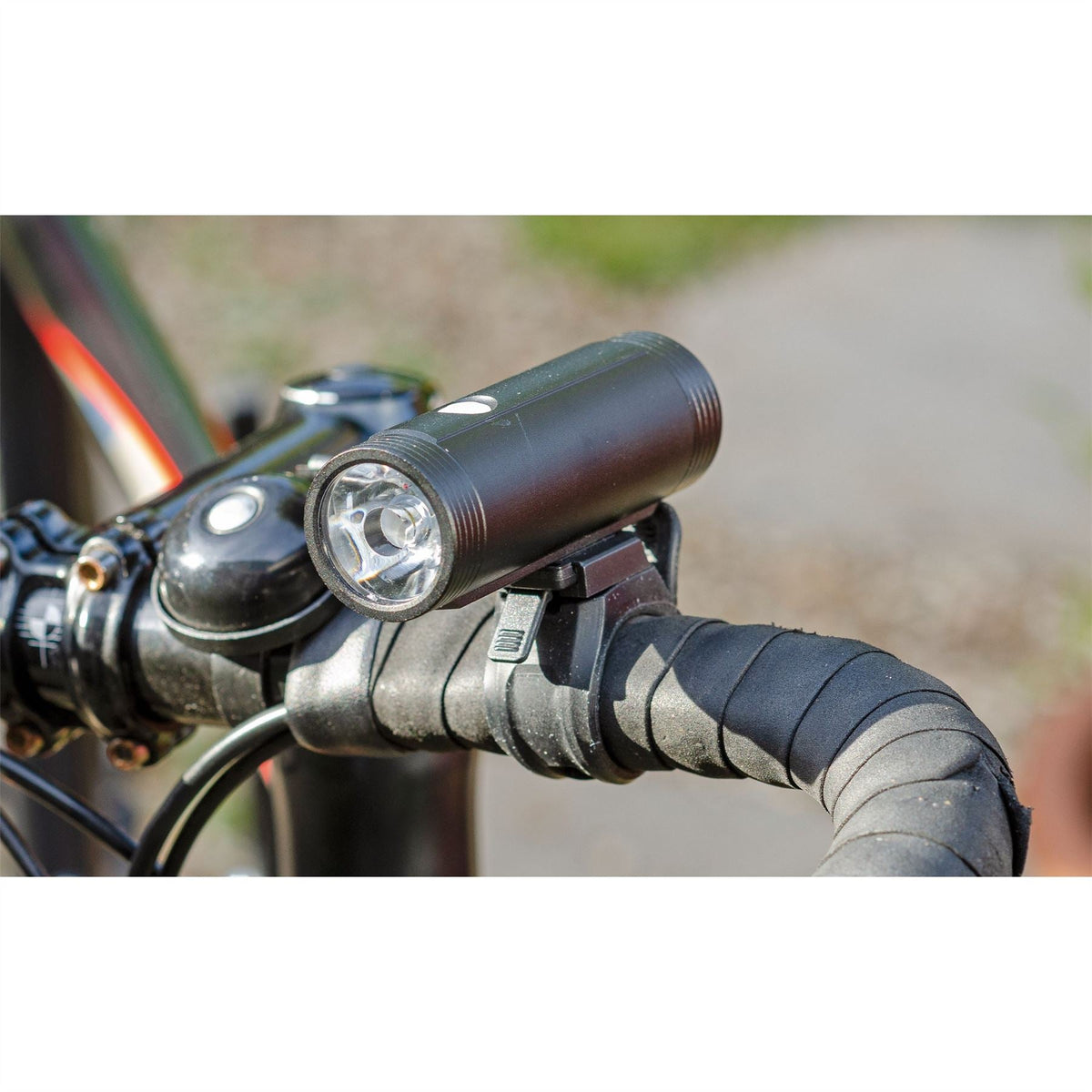 Draper Rechargeable LED Bicycle Front Light 38203  White Rose Tools