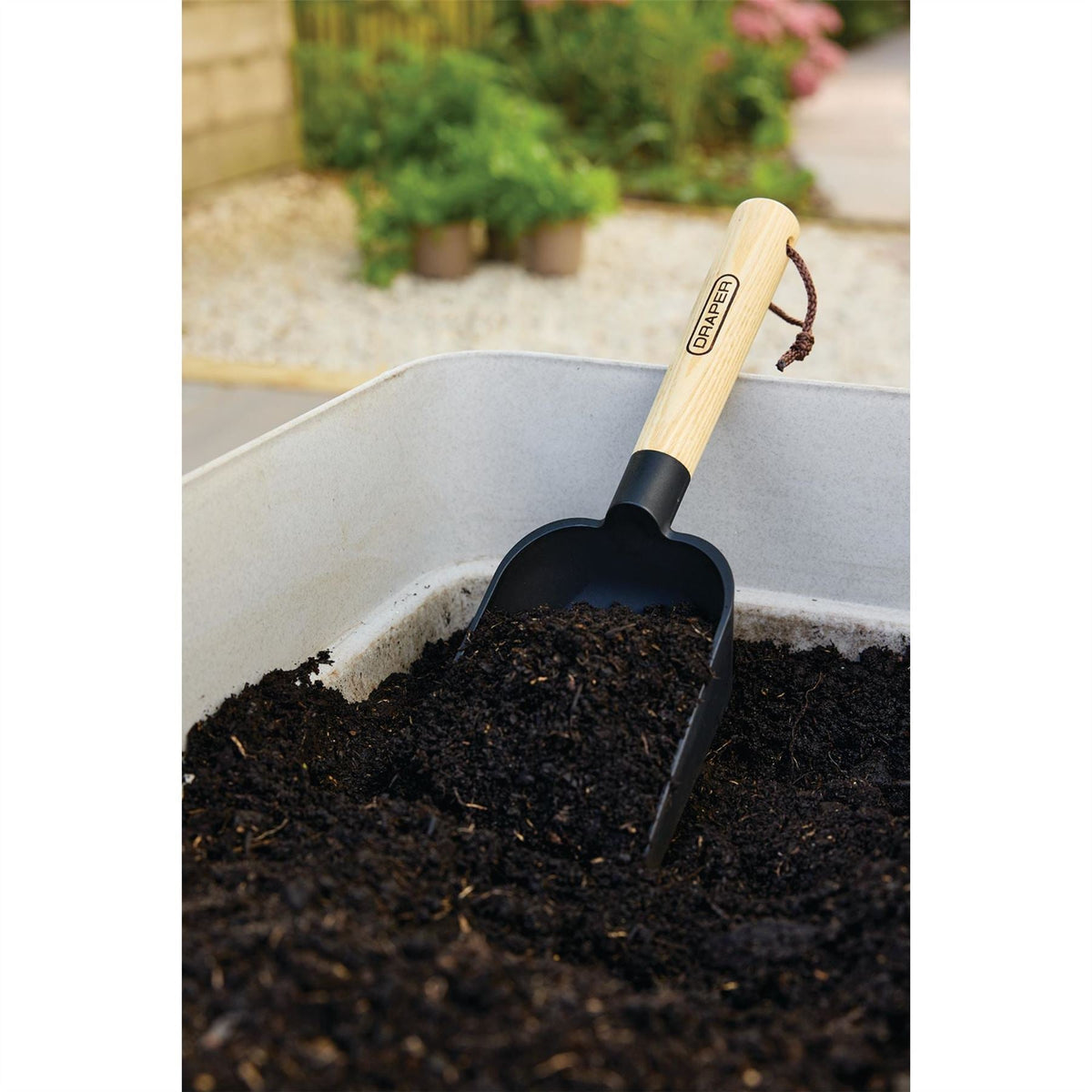 Draper Garden Scoop 30953  White Rose Tools