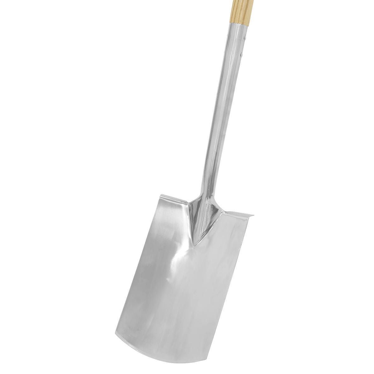 Sealey Premier Digging Spade with Ash Y Handle & Stainless Steel Blade  White Rose Tools