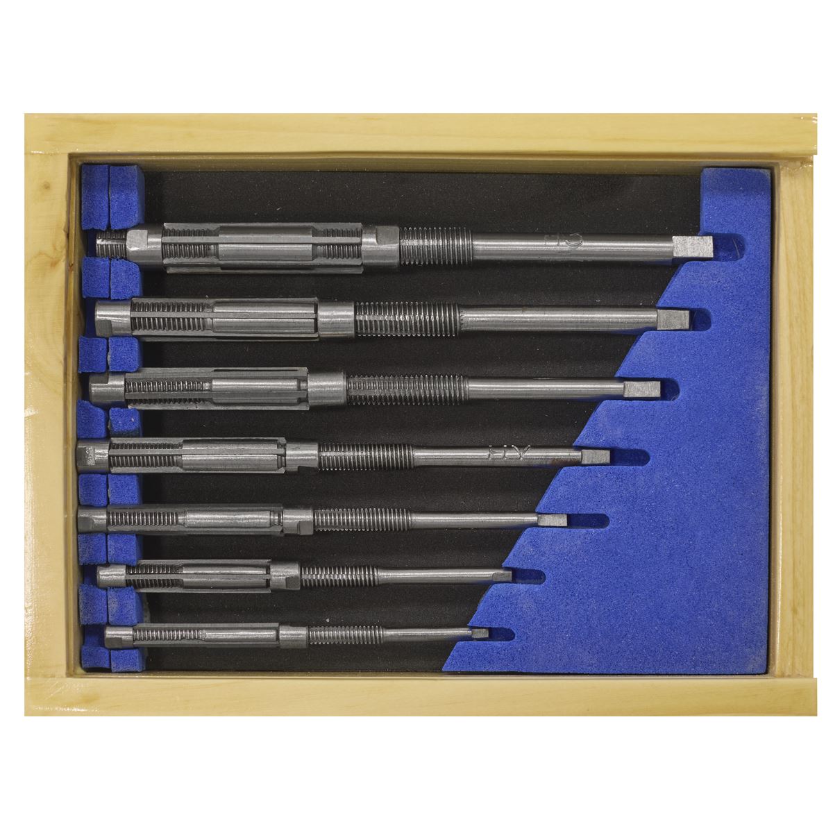 Sealey Adjustable Hand Reamer Set - 7pc  White Rose Tools