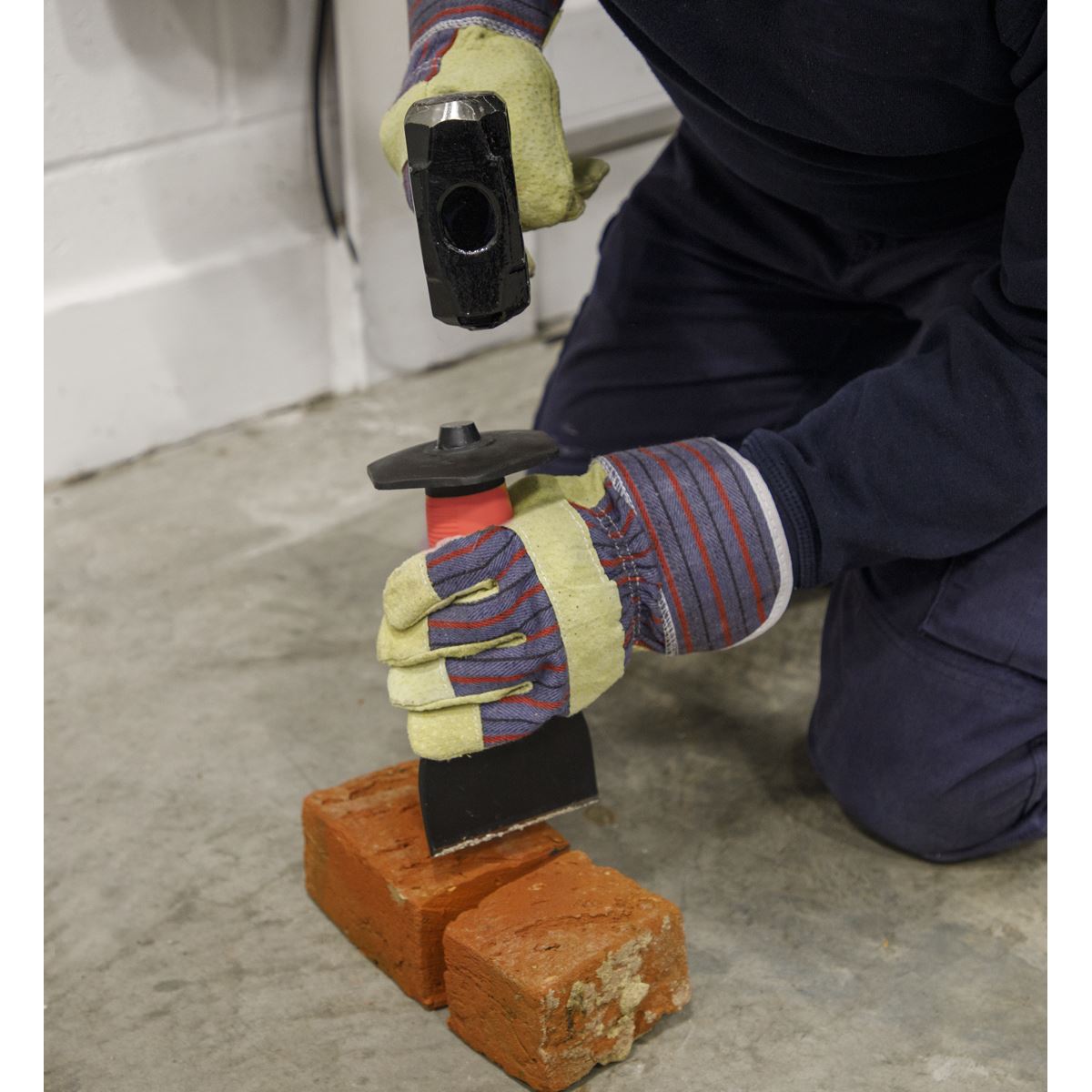 Sealey Brick Bolster with Grip 100 x 225mm 