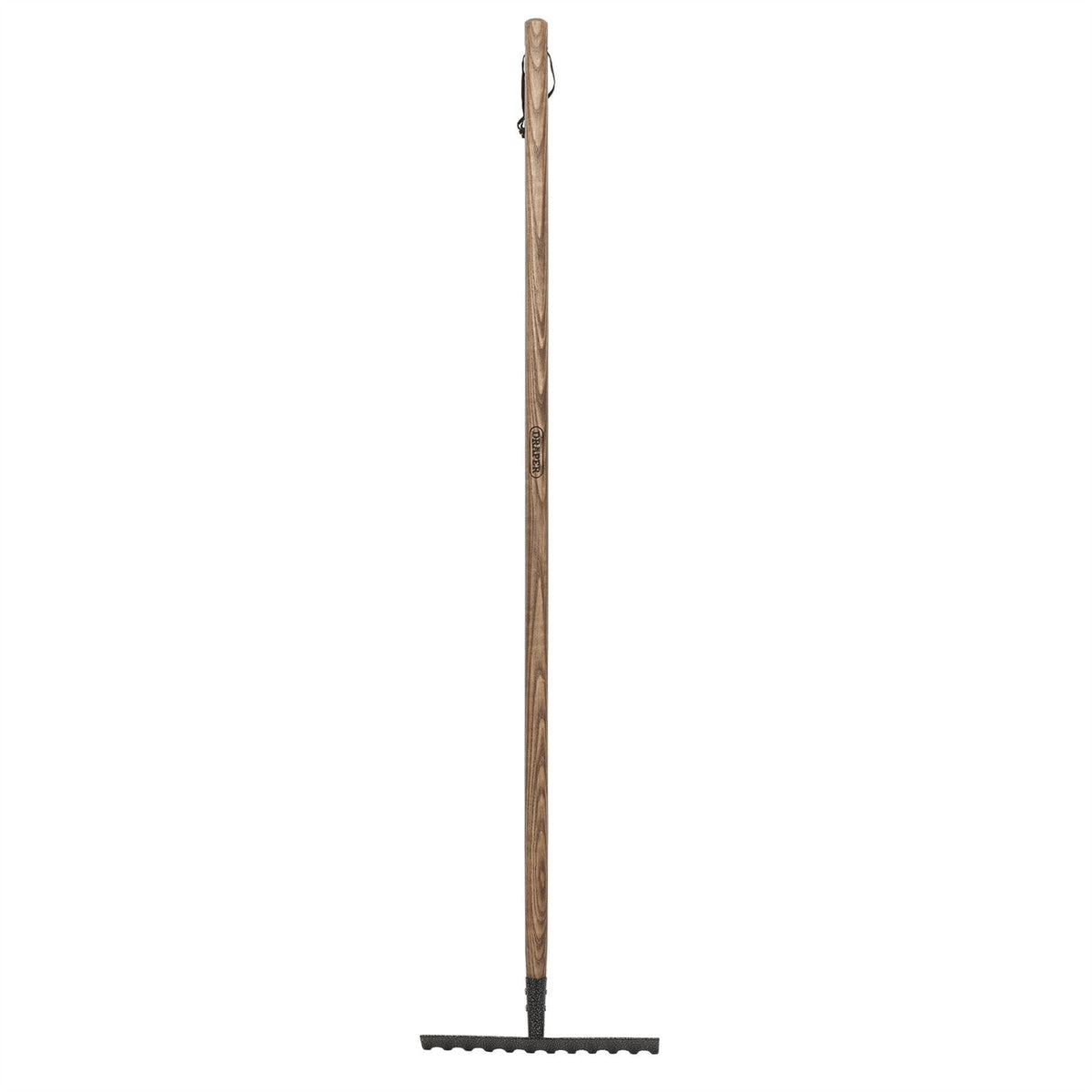 Draper Carbon Steel Garden Rake with Ash Handle 14306  White Rose Tools