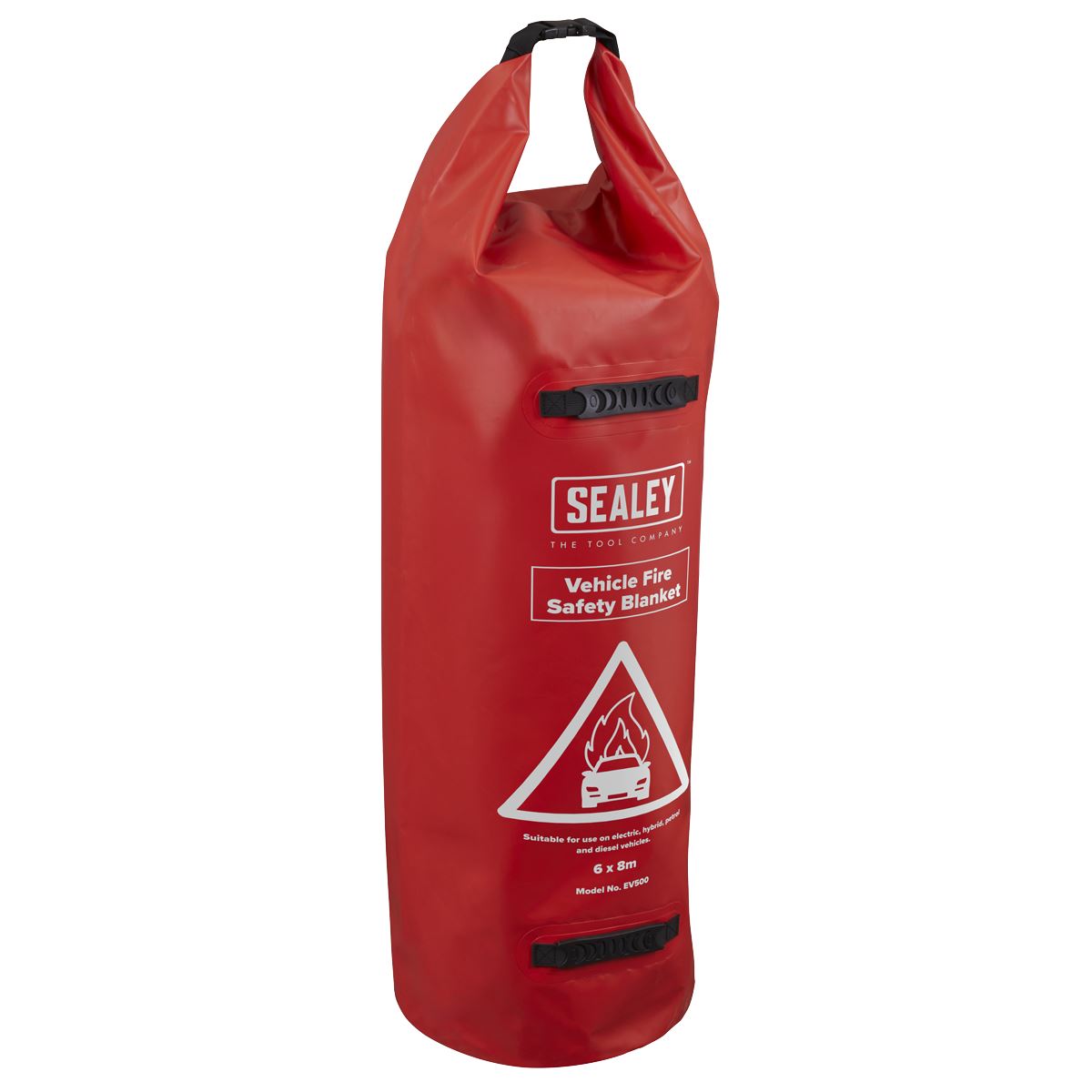 Sealey Vehicle Fire Safety Blanket - Silicone Coated 6 x 8m 