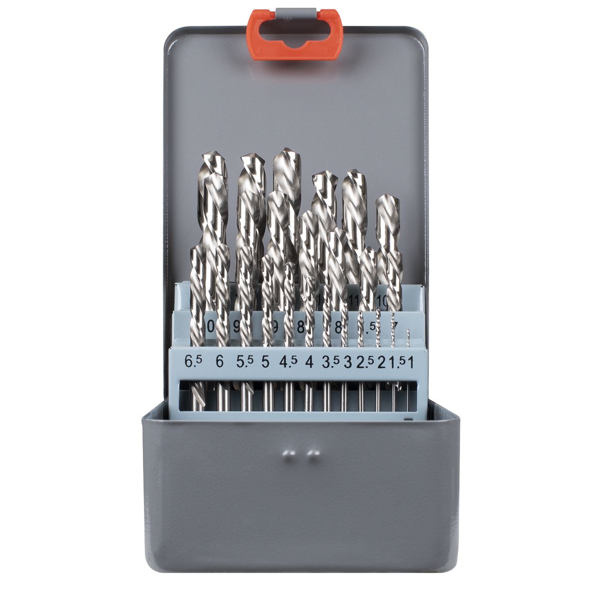 Sealey Left-Hand Spiral Drill Bit Set 25pc