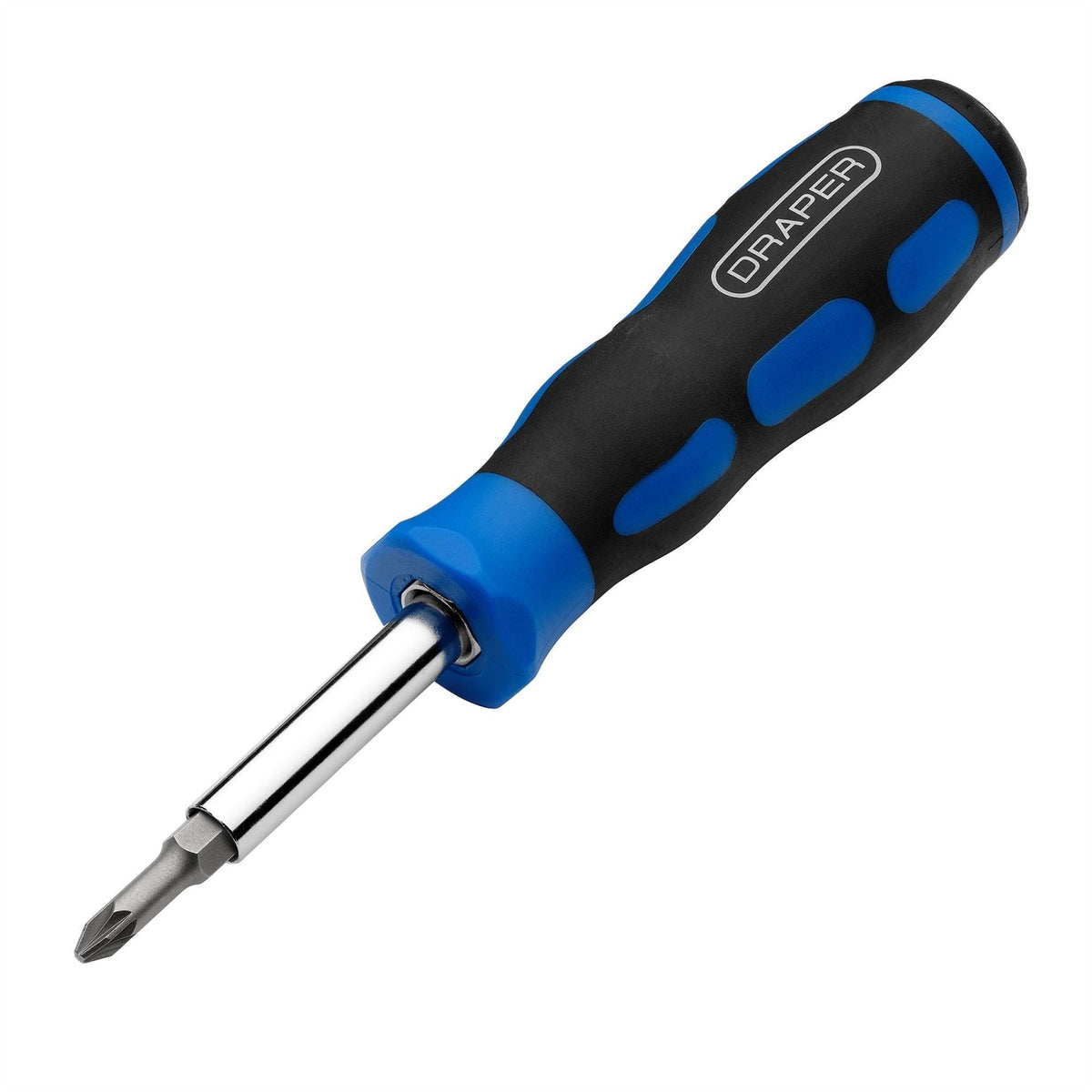 Draper 6-In-1 Multi-Tip Screwdriver Set 63672  White Rose Tools