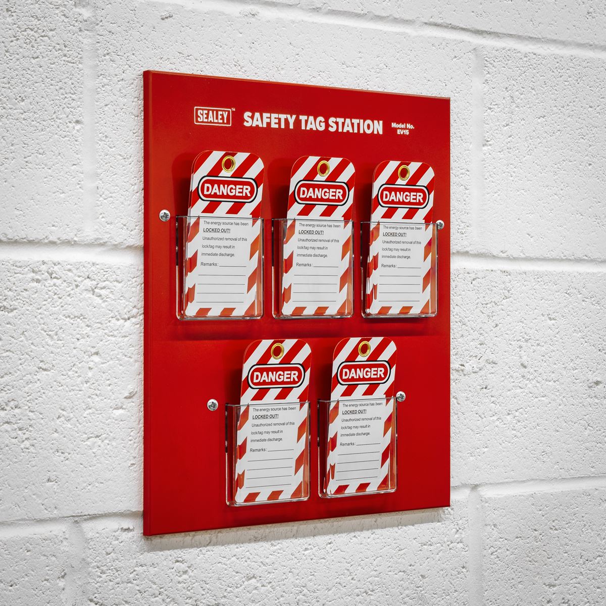 Sealey Safety Tag Station  White Rose Tools