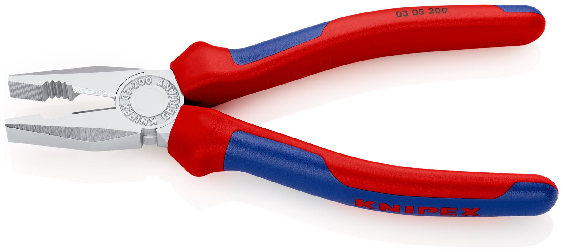 KNIPEX Combination Pliers Cutter 140-250mm all Handle Types Choose Size