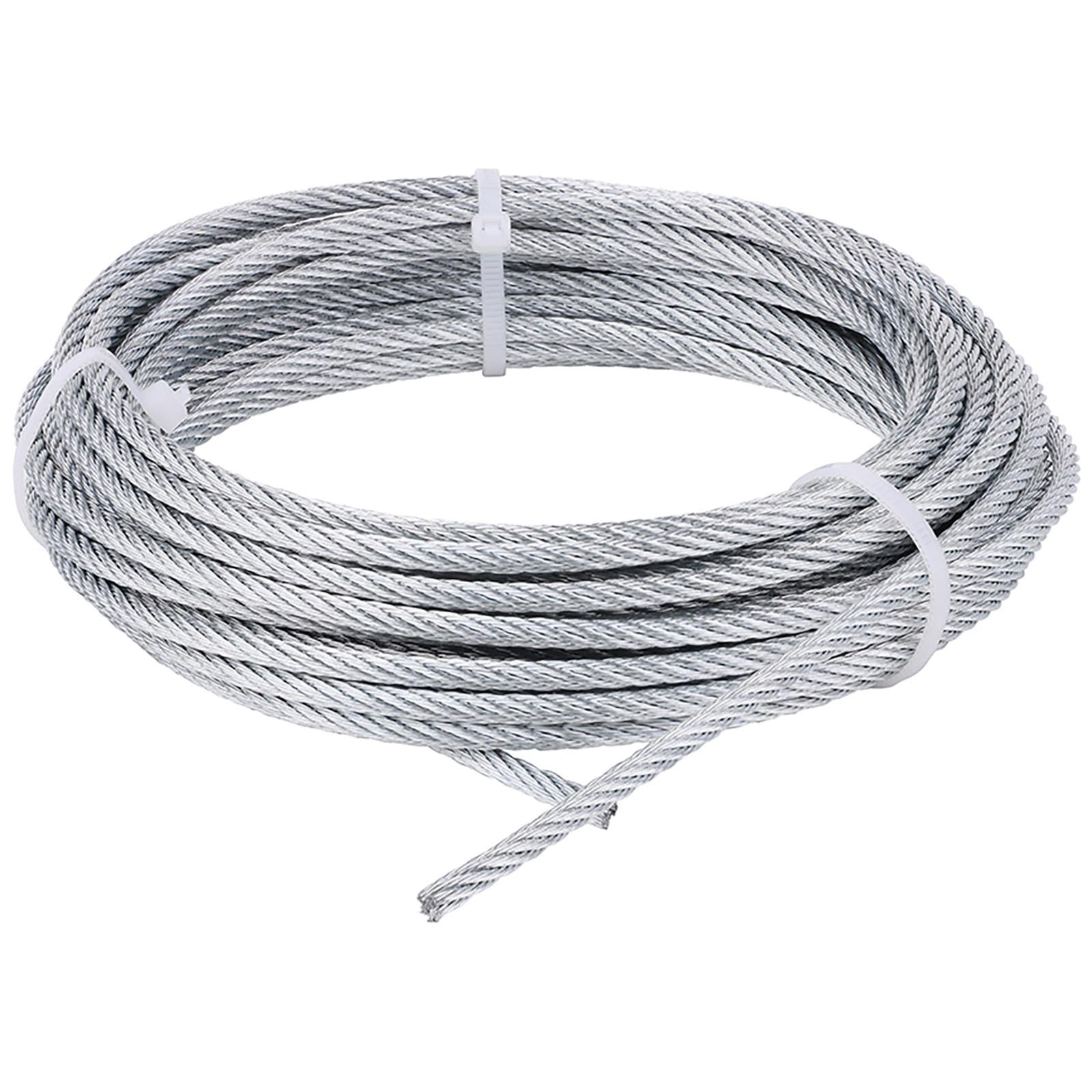 TIMCO Wire Rope Zinc Plated 7x7 Construction - Choose Size