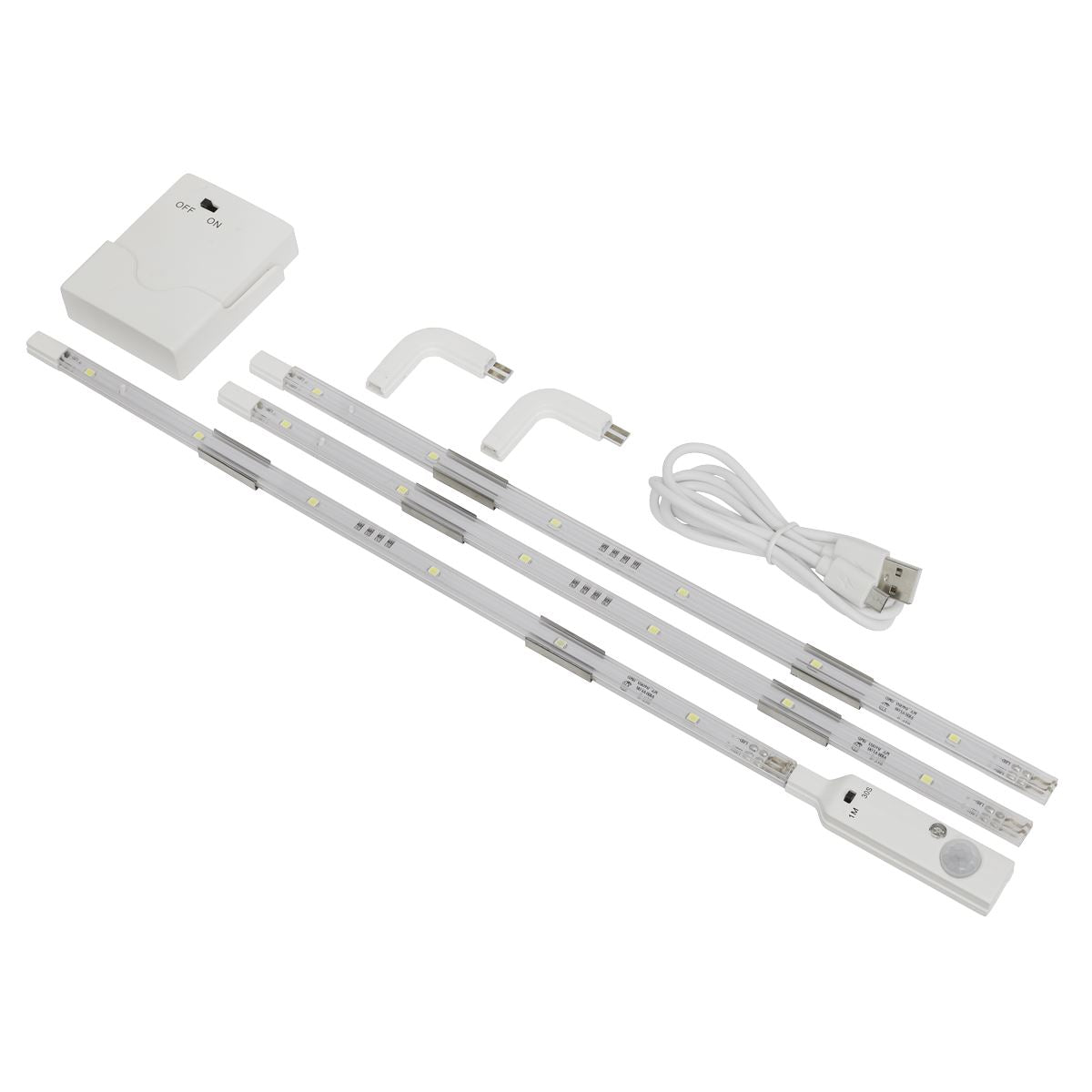 Sealey LED Strip Lighting 3pc 