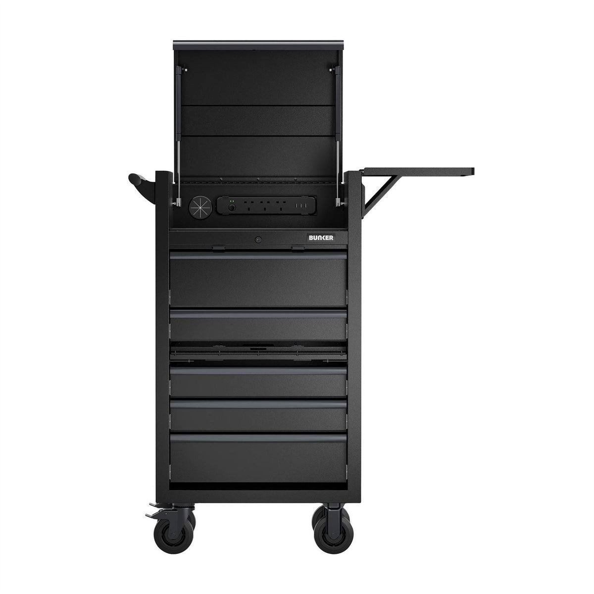 BUNKER Diagnostic Trolley 5 Drawer 25" 31711  White Rose Tools
