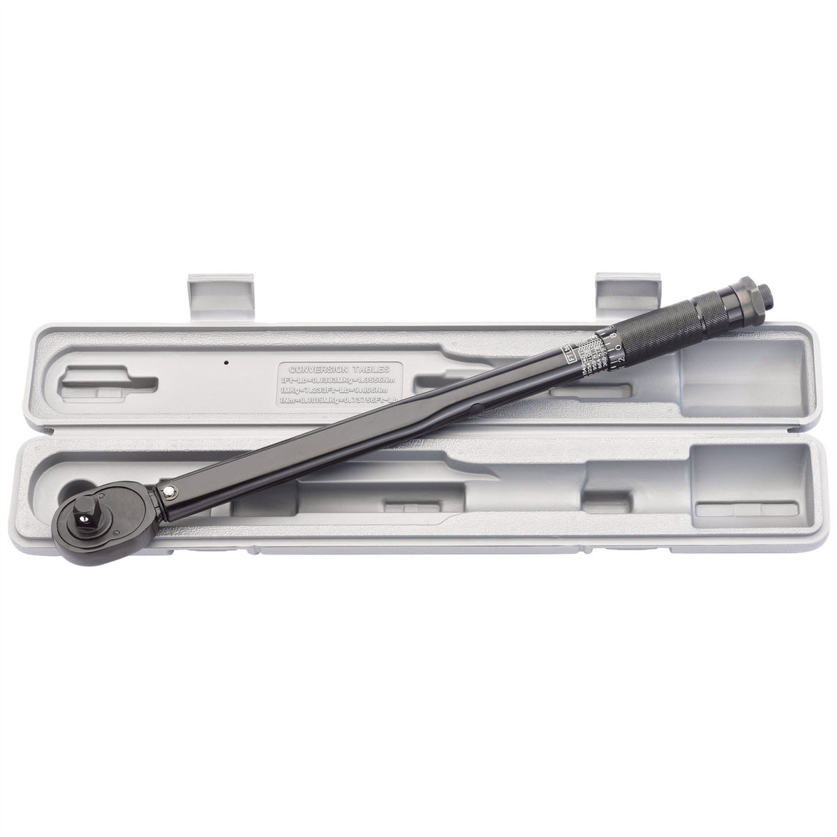 Draper Ratchet Torque Wrench 1/2" Sq. Dr. 30 - 210Nm 64535  White Rose Tools