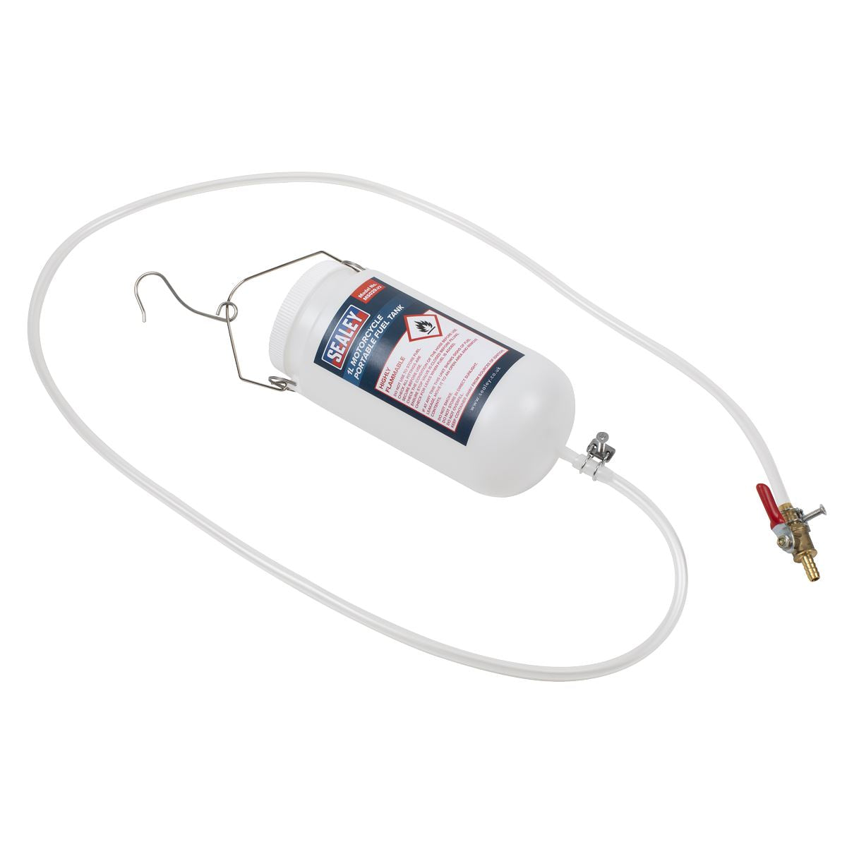 Sealey Motorcycle Portable Fuel Tank 1L 