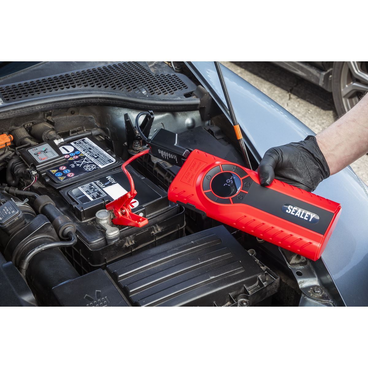 Sealey RoadStart® 1200A 12V Jump Starter & Tyre Inflator 