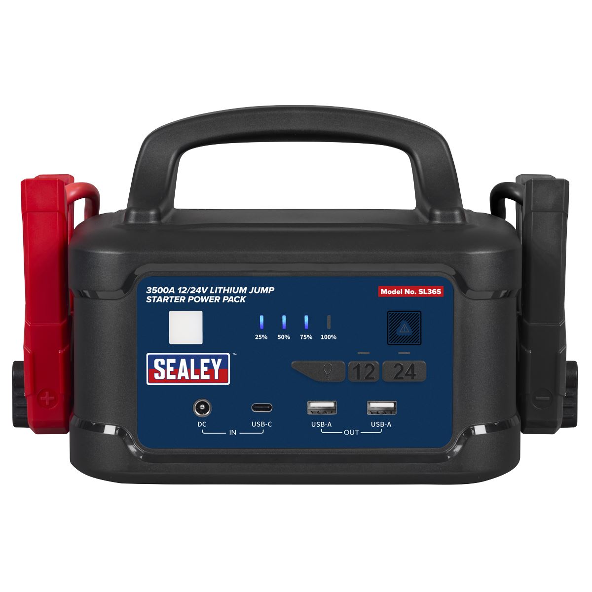 Sealey 3500A 12/24V Lithium Jump Starter Power Pack