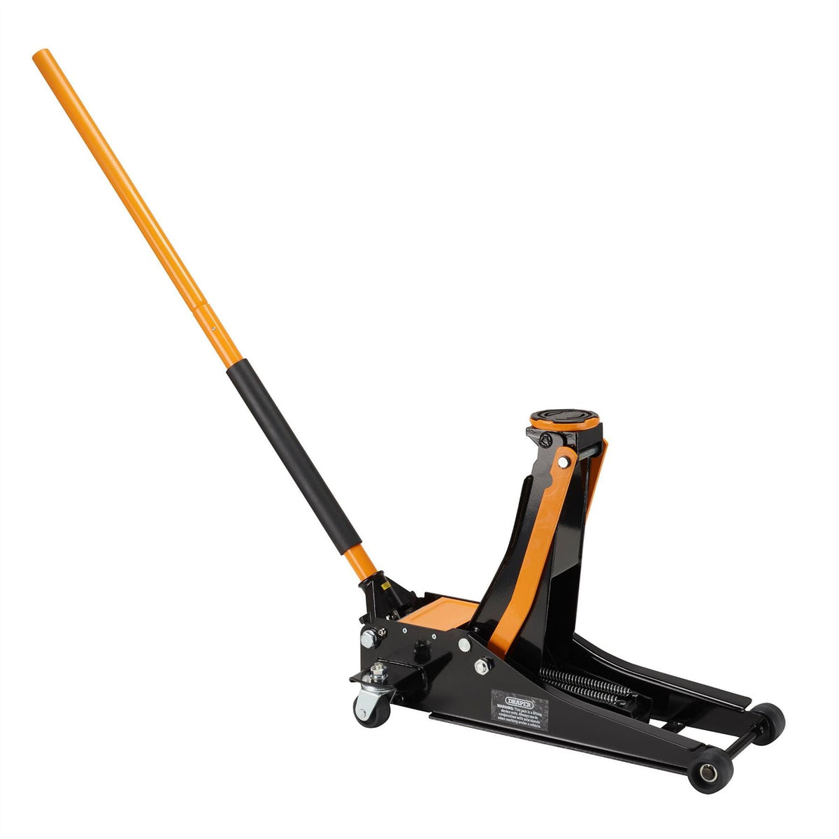 Draper Trolley Jack 2.25 Tonne Orange 28475  White Rose Tools
