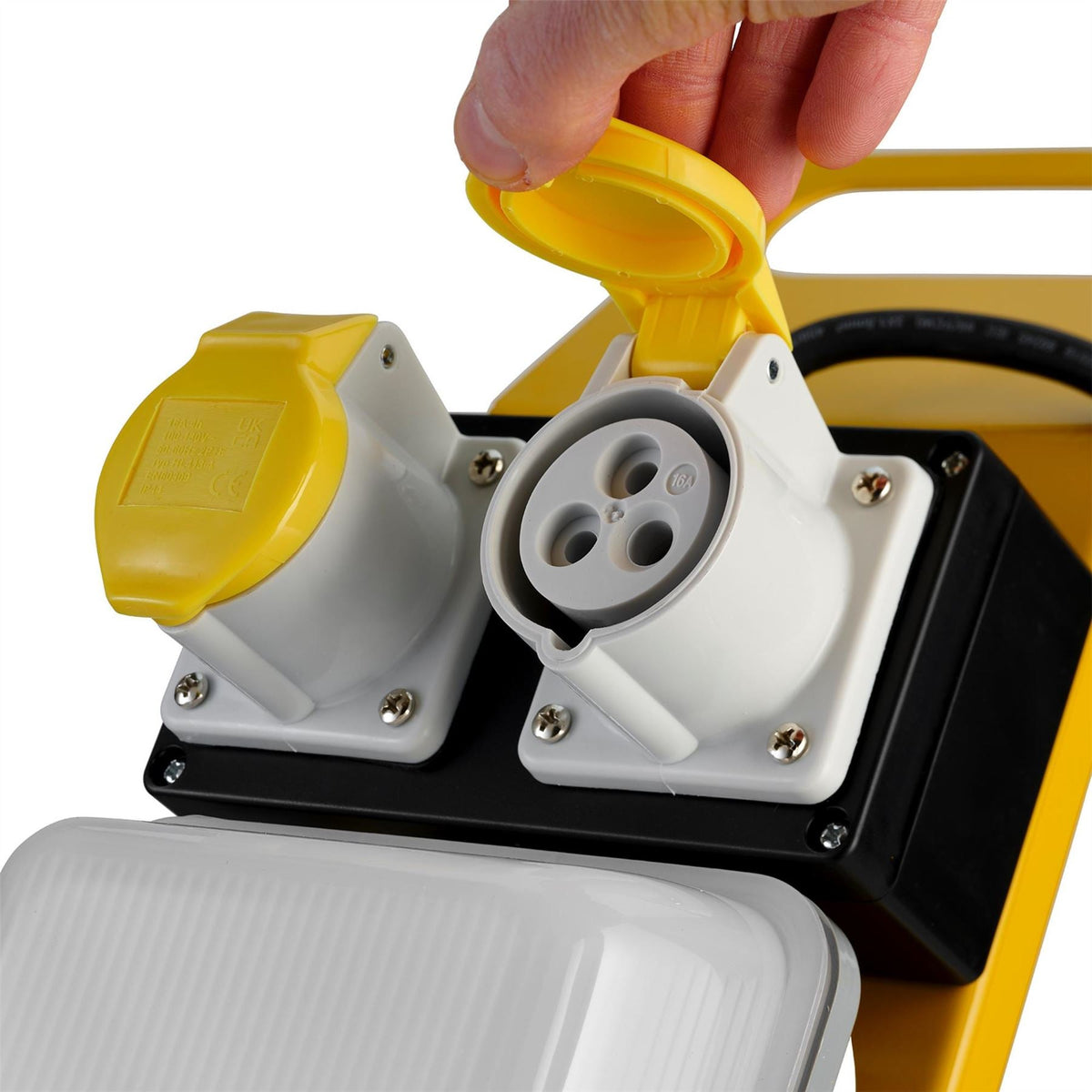 Defender E709278 LED Floor Light + Twin Power Take-Off 2ft 34884  White Rose Tools