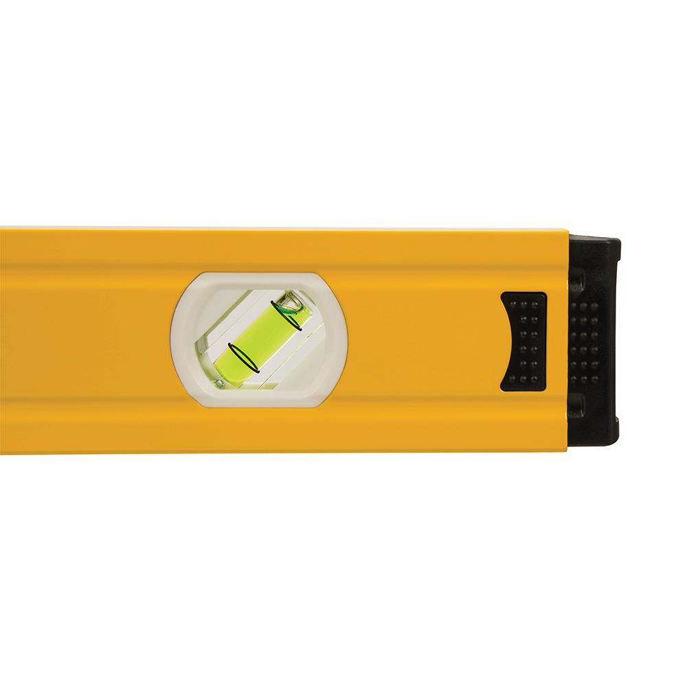 Silverline Spirit Level Powder Coated Aluminium 3 Vials - Choose Length