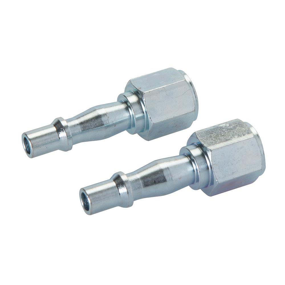 Silverline 2 Piece Female Bayonet Coupler 1/4" BSP Thread Compressor