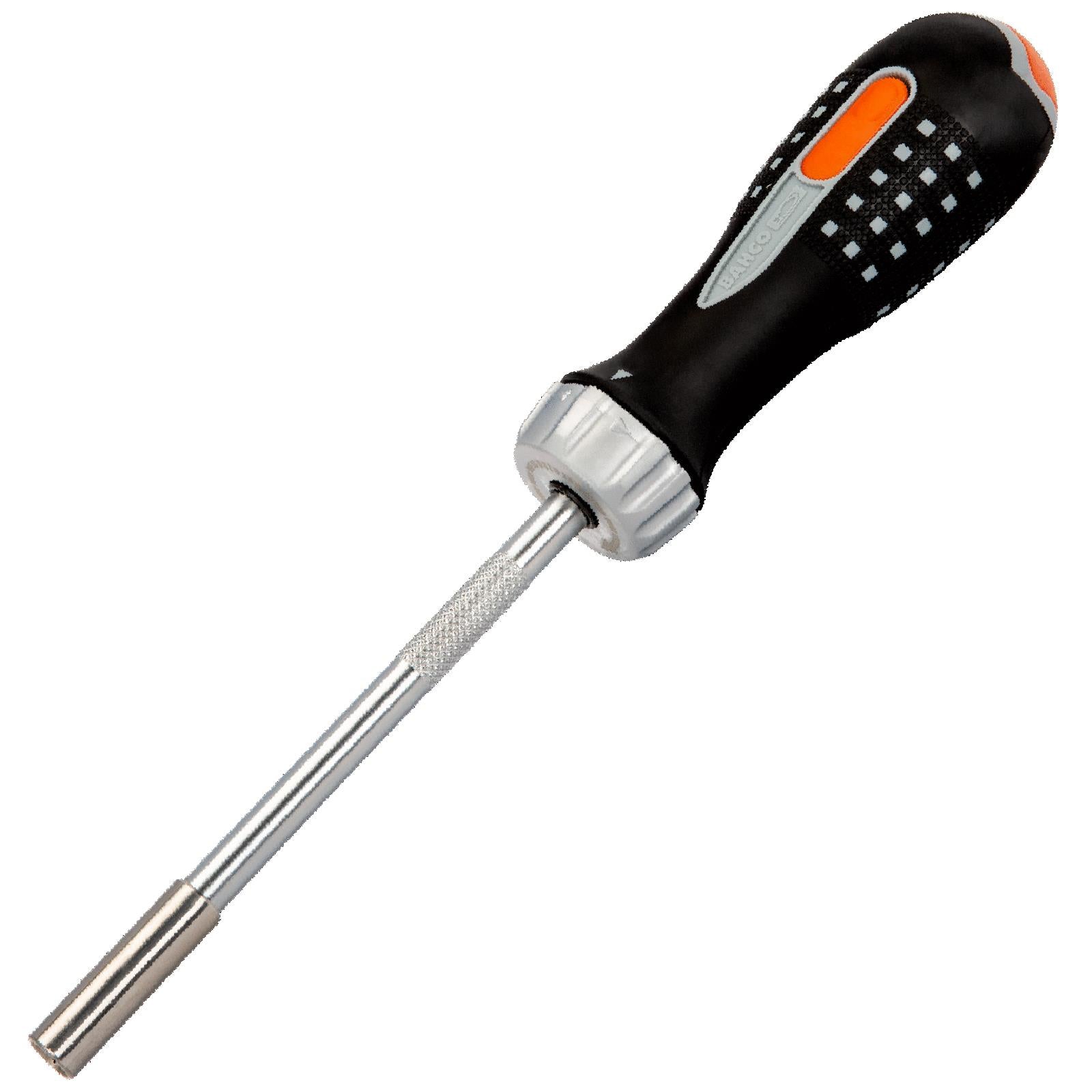 Bahco Ratchet Screwdriver with 1/4" Hex Bits Phillips Pozi Slotted