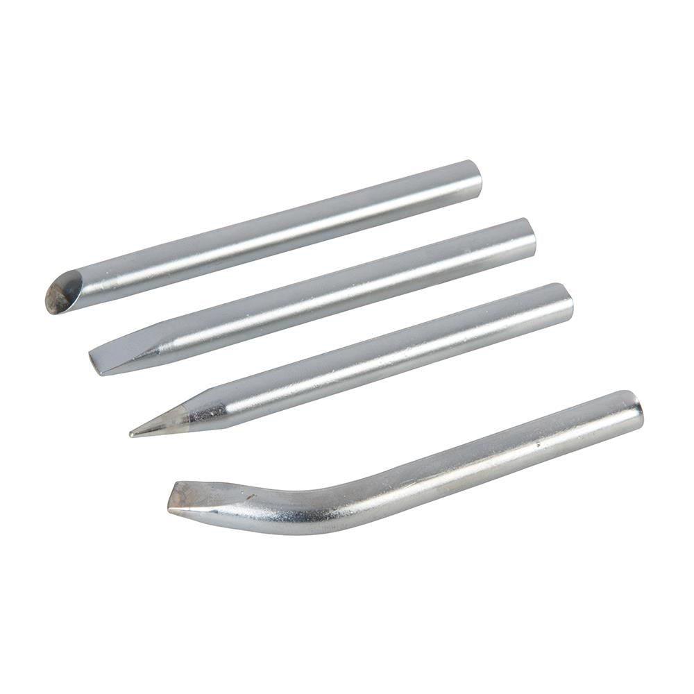 Silverline Soldering Iron Tips Set 4pce 100W 675250