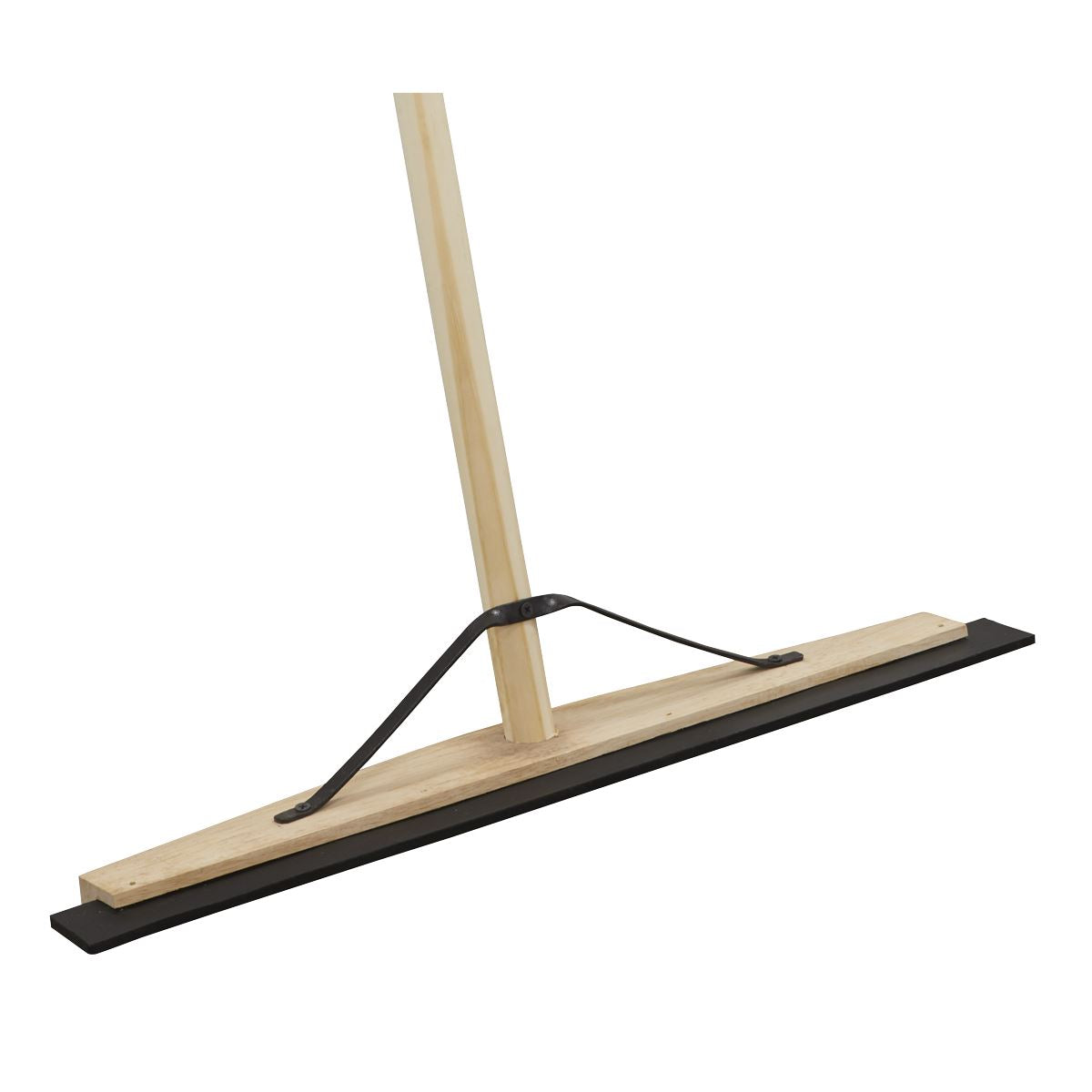 Sealey Rubber Floor Squeegee 24"(600mm) with Wooden Handle