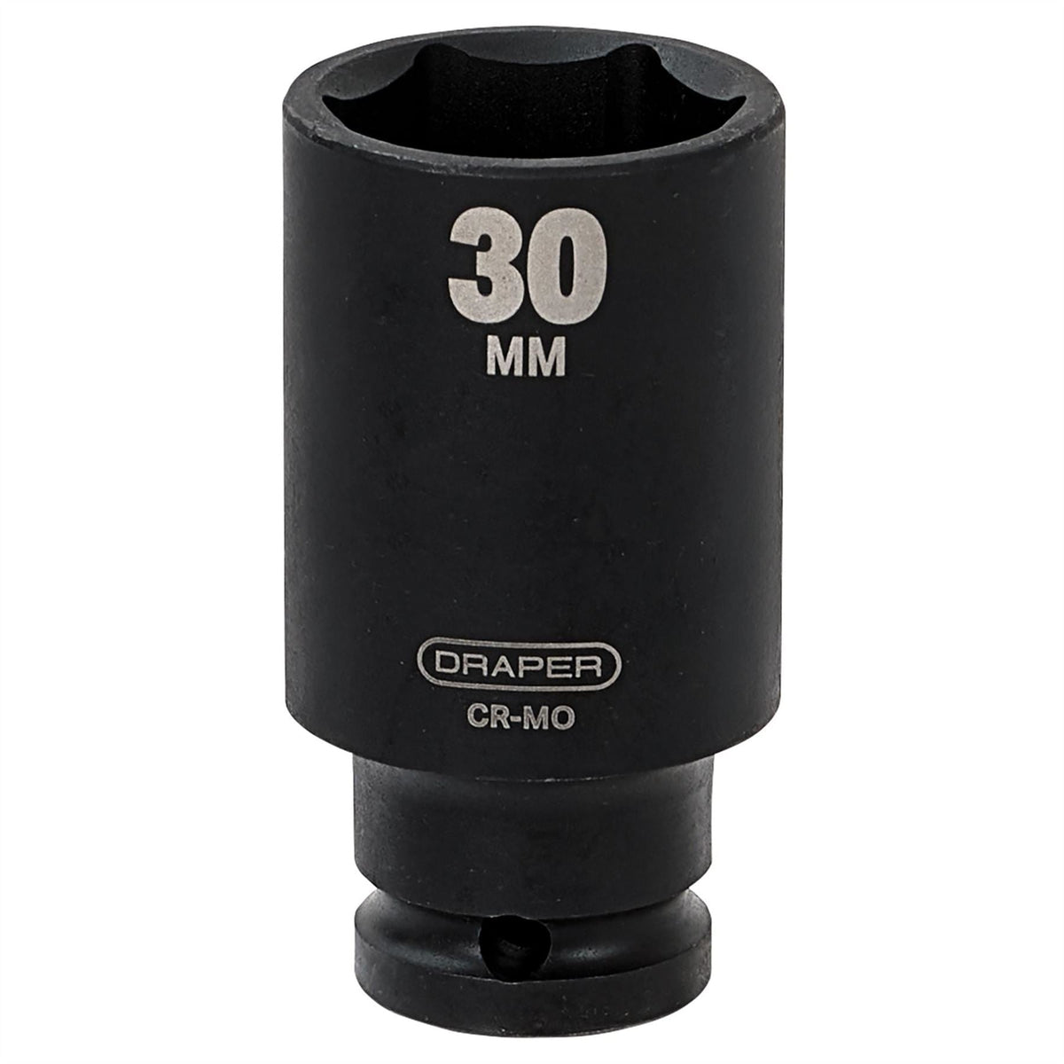 Draper HI-TORQ® Deep Impact Socket 1/2" Sq. Dr. 30mm 30870  White Rose Tools