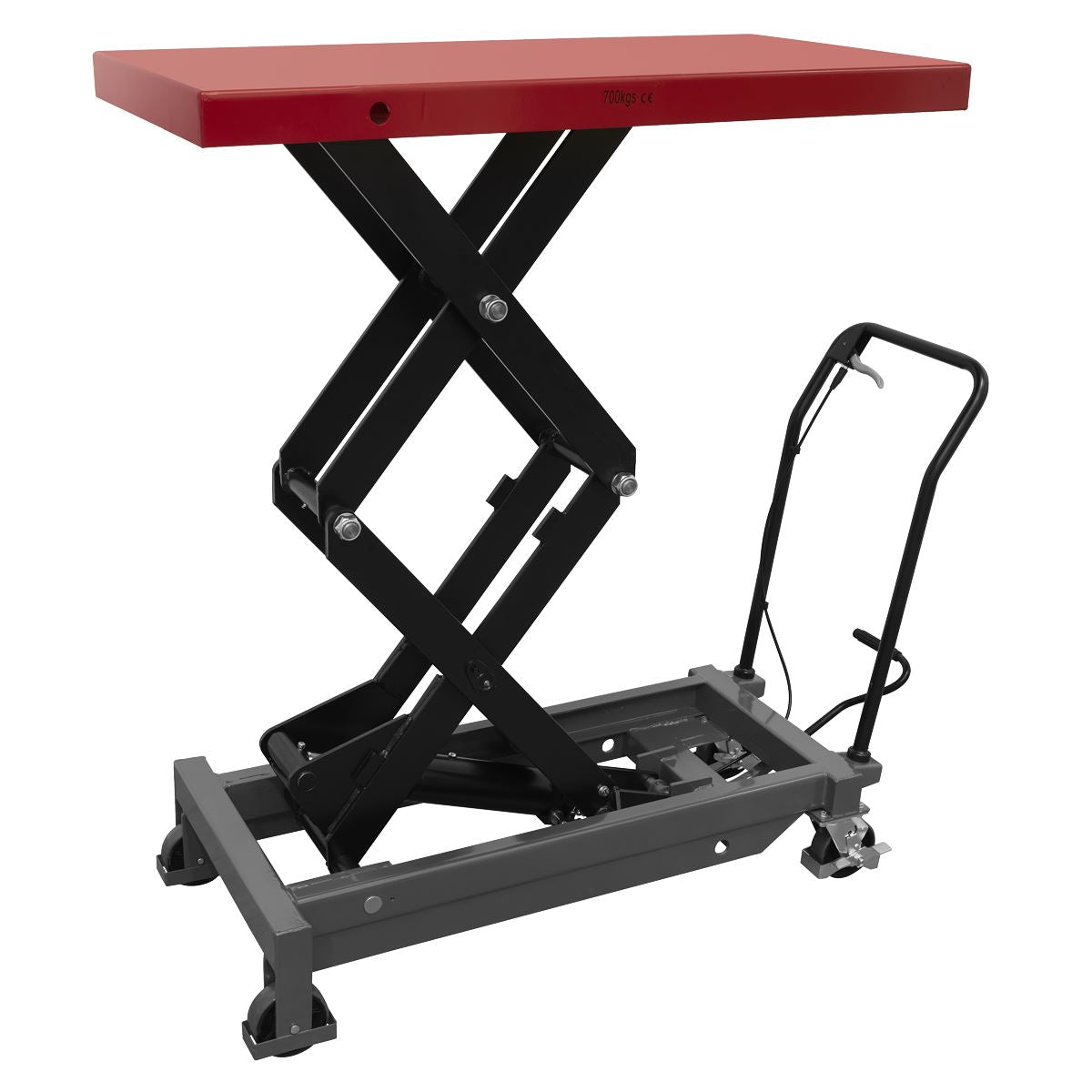 Sealey 700kg Capacity EV Battery Lift/Hydraulic Platform Truck High Lift 