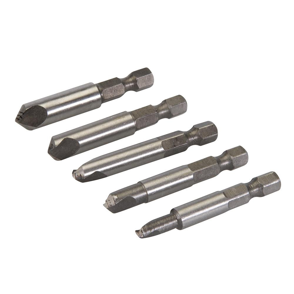 Silverline Damaged Screw Remover Set 5pce 50mm 675174