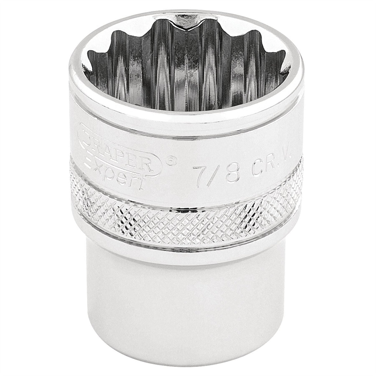 Draper Expert HI-TORQ® 12 Point Socket 3/8" Sq. Dr. 7/8" 49483  White Rose Tools