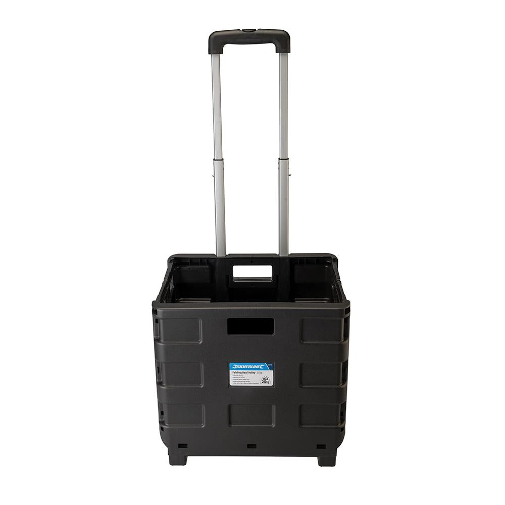 Silverline Folding Box Trolley 25kg 633400