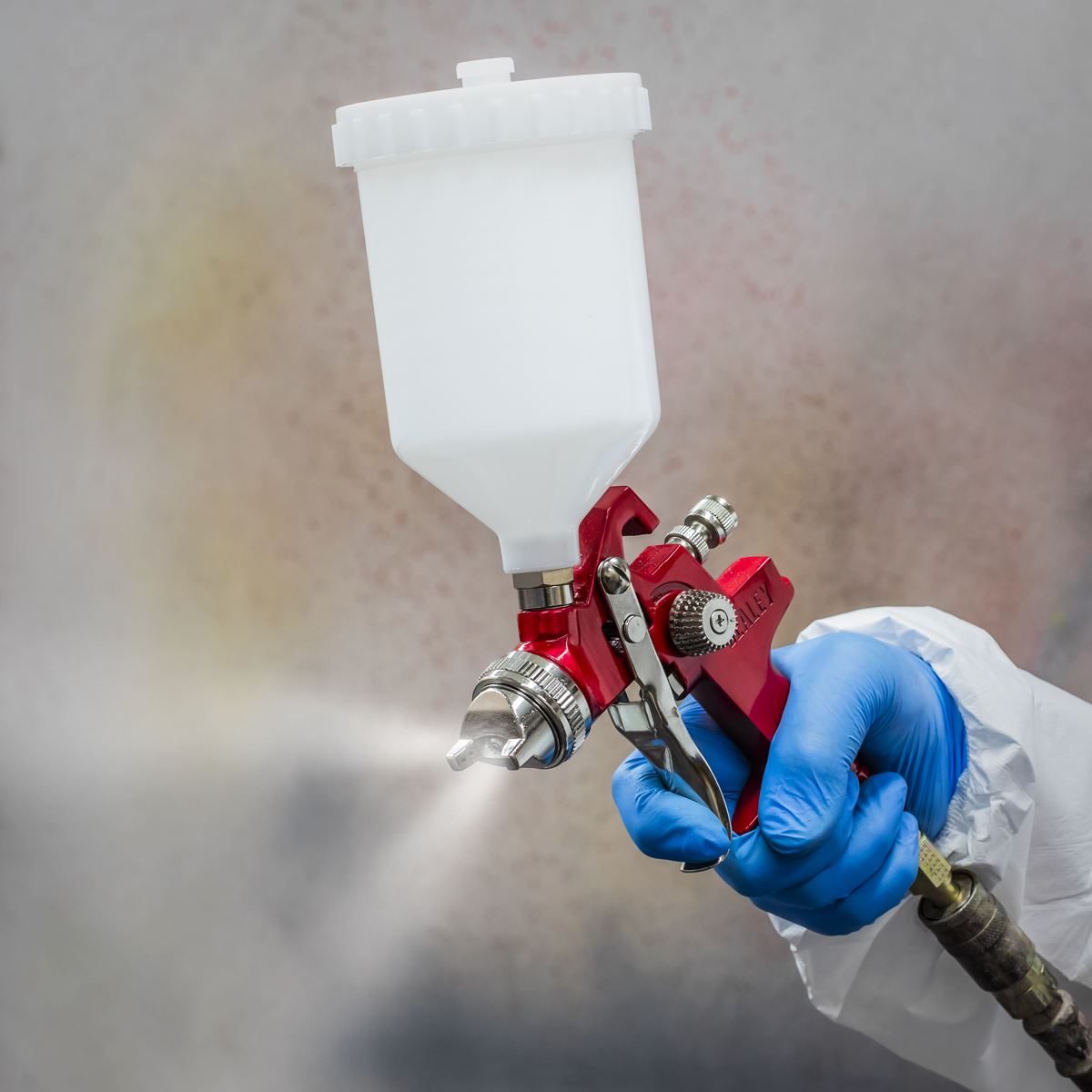 Sealey HVLP Gravity Feed Spray Gun - 2mm Set-Up 