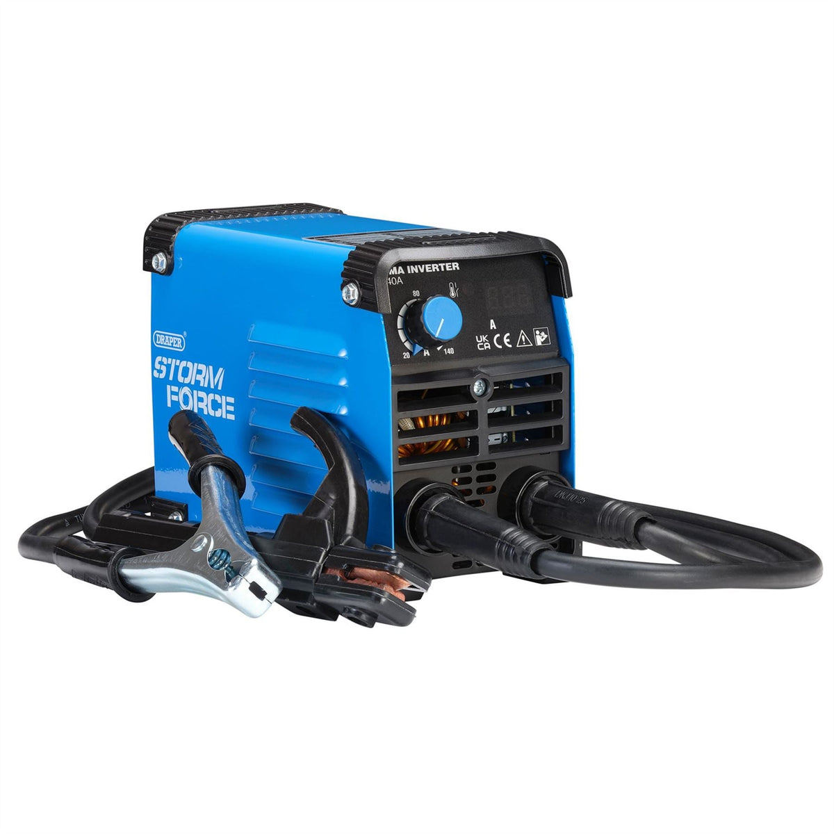 Draper Storm Force MMA Inverter Welder 140A 70041  White Rose Tools
