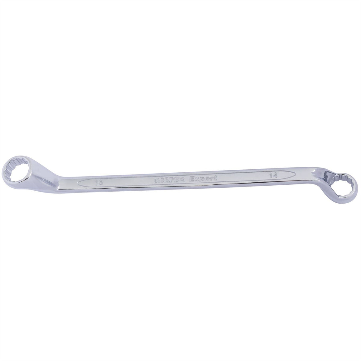 Draper Expert HI-TORQ® Deep Offset Ring Spanner 14 x 15mm 55690  White Rose Tools