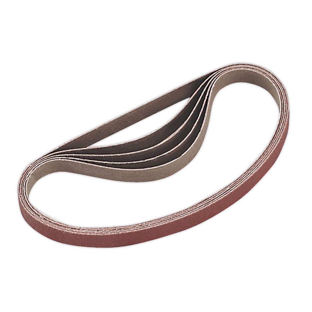 Sealey Sanding Belt 10 x 330mm 120Grit Pack of 5