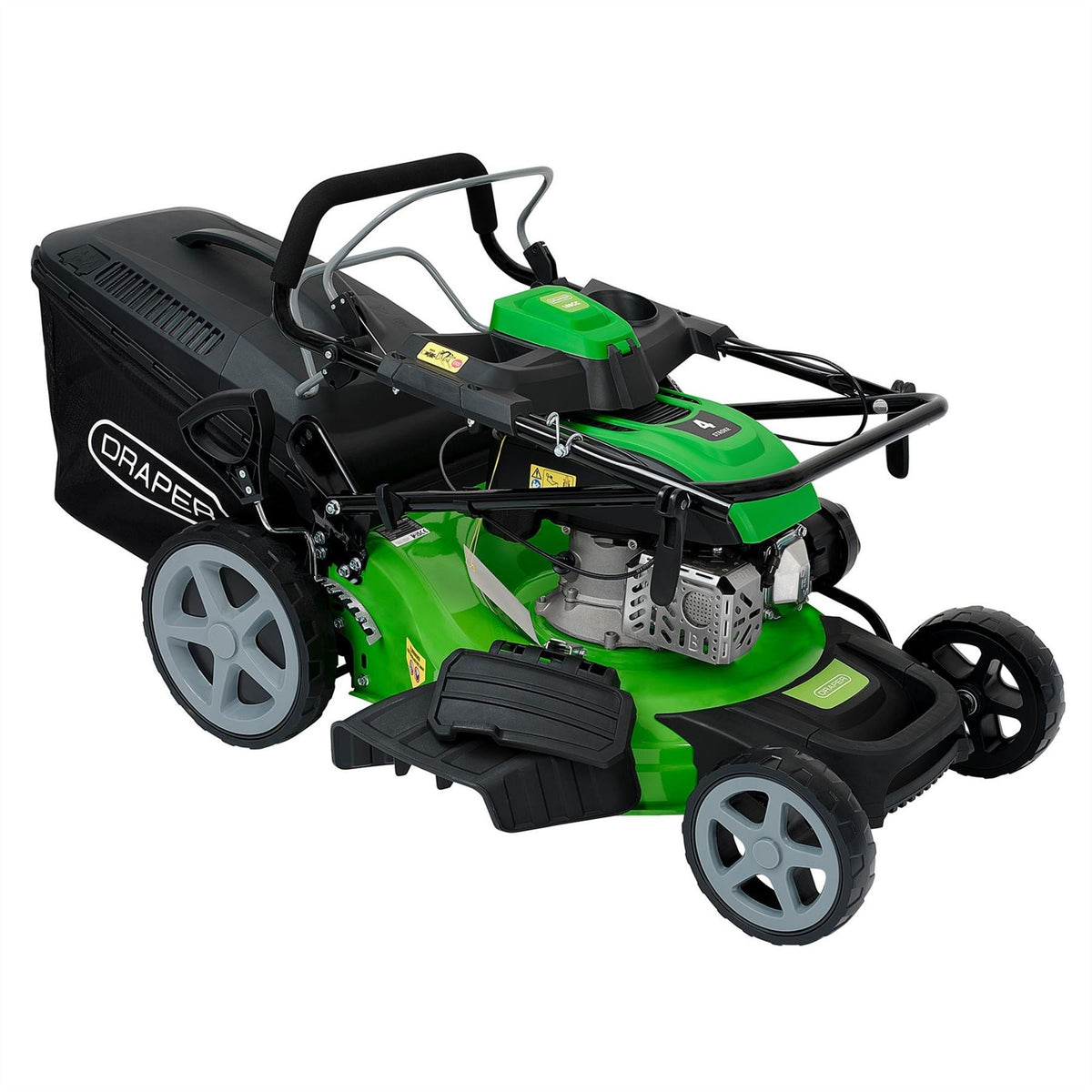 Draper Self-Propelled Petrol Lawn Mower 508mm 169cc/3.8HP 30276  White Rose Tools