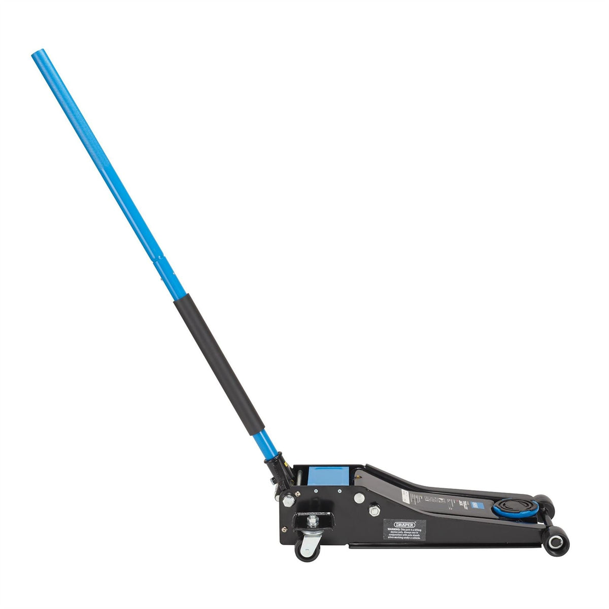Draper Trolley Jack 3 Tonne Blue 28481  White Rose Tools