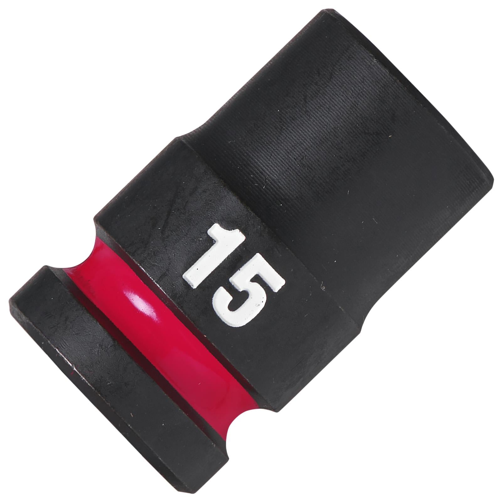 Milwaukee Impact Sockets Standard 1/2" Drive 8-32mm SHOCKWAVE Impact Duty 